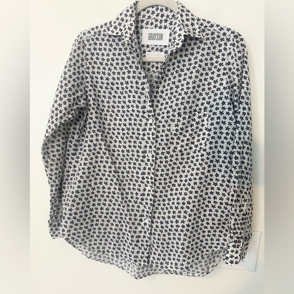 Grayson Hero Front Button Women’s Blouse 01-XS